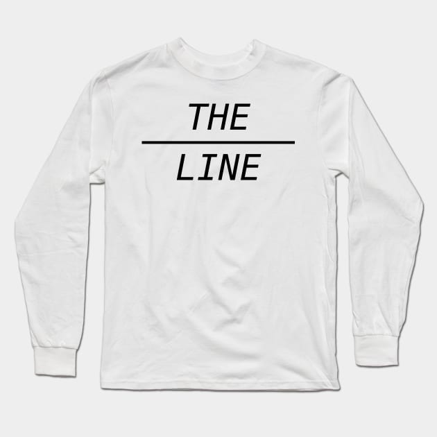 The Line Long Sleeve T-Shirt by bossehq